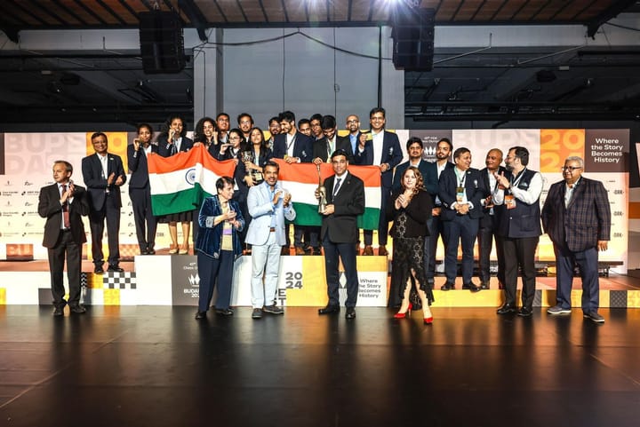 India Scripts History with Double Gold at Chess Olympiad 2024